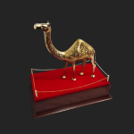 Antique bronze camel